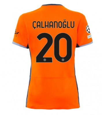 Inter Milan Hakan Calhanoglu #20 Tredje trøje Dame 2023-24 Kort ærmer